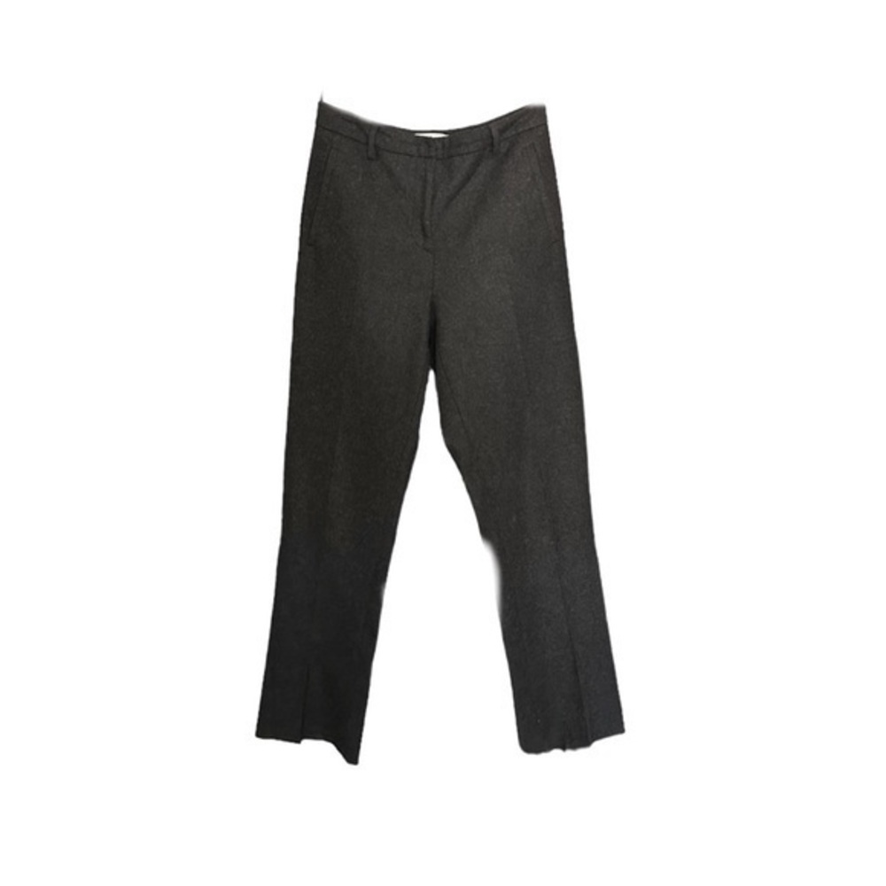 Miu Miu Grey Wool Slim Tapered Trousers Size 40 US 2/4